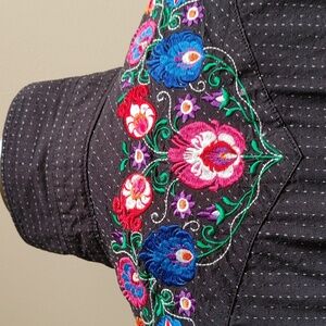 Panhandle Rough Stock Western Snap Shirt Size L